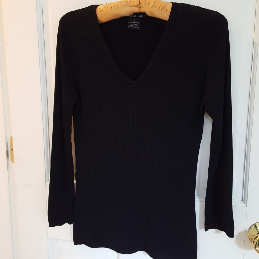 ❤4 for 20❤ Amanda Vinci black v-neck sweater